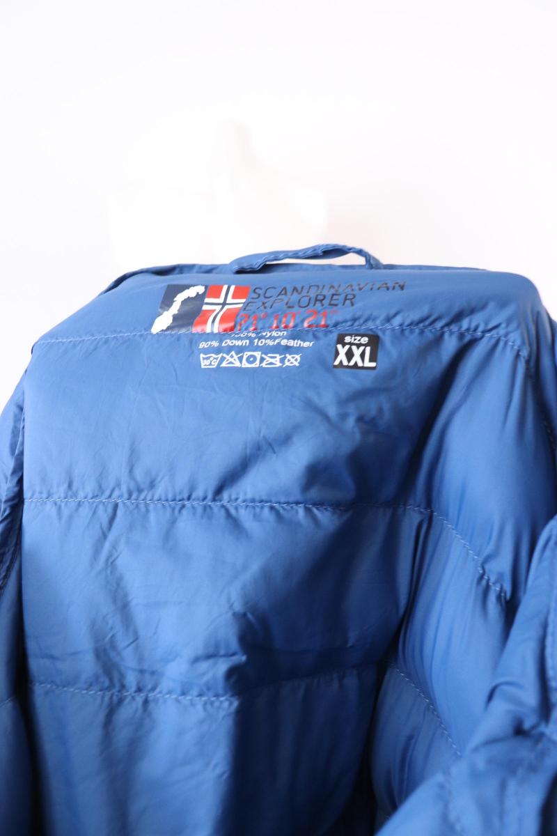 Mens jacket with down filling scandinavian explorer - scandinavian explorer
